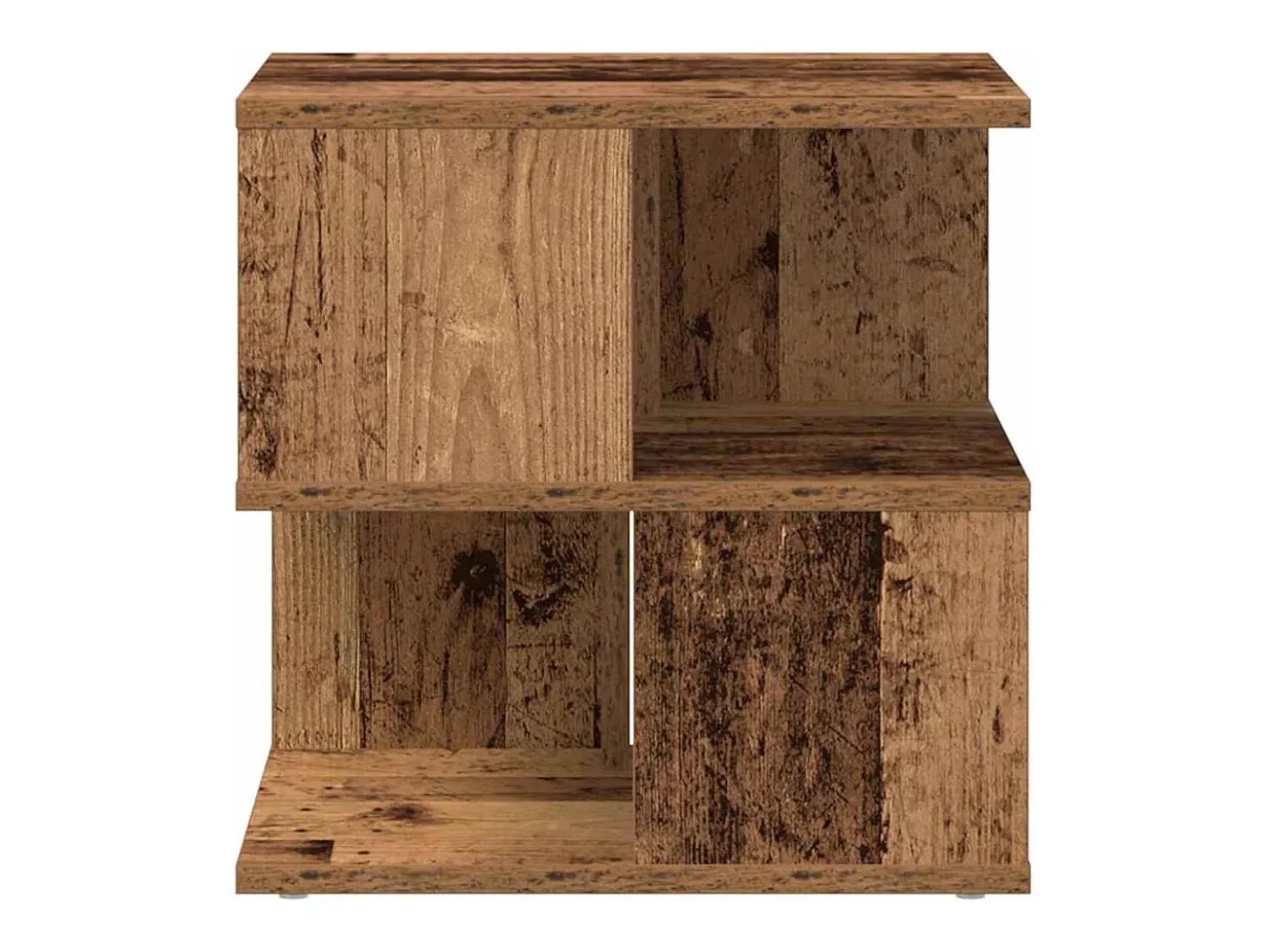 Mesa lateral Madera vieja 40 x 40 x 40 cm Madera contrachapada