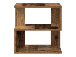 Mesa lateral Madera vieja 40 x 40 x 40 cm Madera contrachapada