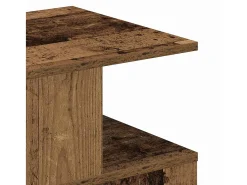 Mesa lateral Madera vieja 40 x 40 x 40 cm Madera contrachapada