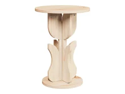 Mesa lateral Natural 39.5 x 39.5 x 53.5 cm