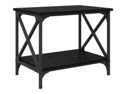 Mesa lateral Roble negro