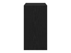 Mesa lateral Roble negro 50 x 26 x 50 cm Madera contrachapada