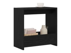 Mesa lateral Roble negro 50 x 26 x 50 cm Madera contrachapada