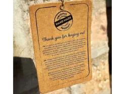 Mesa Nido 3 piezas Madera de mango maciza rugosa y un metal