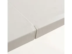 Mesa plegable rectangular Utika blanca 122x60 cm
