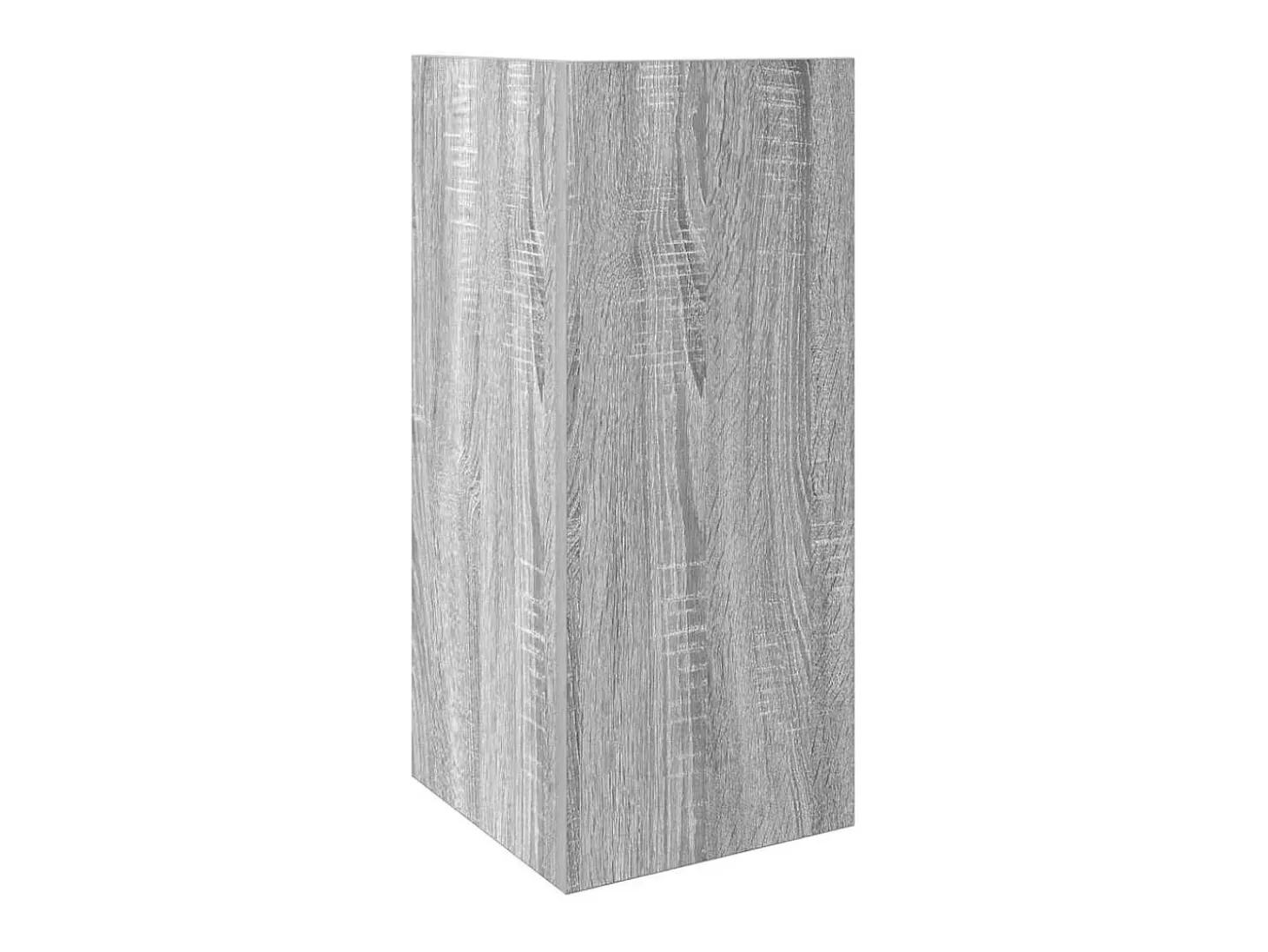 Mesas auxiliares 2 uds con estante gris sonoma 25,5x27x60 cm