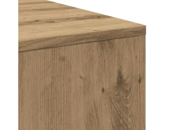 Mesas auxiliares 3 uds madera de ingeniería roble artisan
