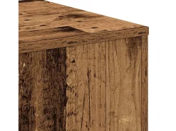 Mesas auxiliares 3 uds madera de ingeniería roble artisan