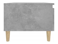 Mesas auxiliares 2 unidades contrachapada gris hormigón 50x46x35 cm