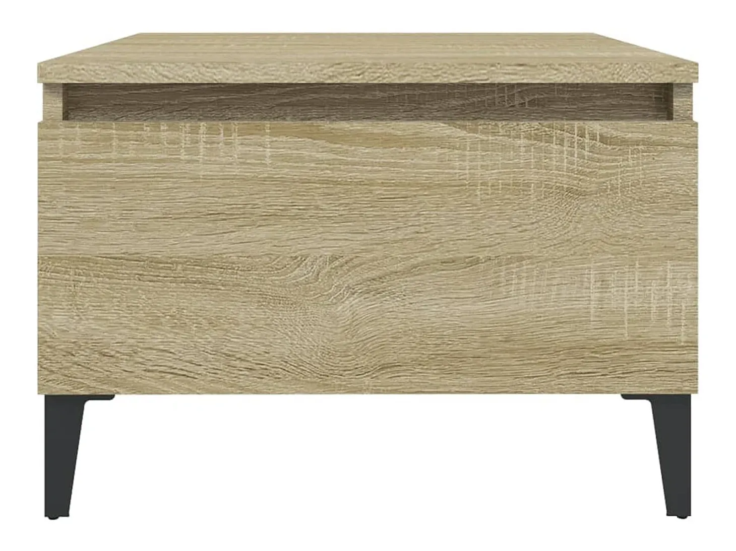Mesas auxiliares 2 unidades madera roble Sonoma 50x46x35 cm