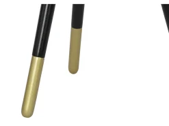 Mesita Auxiliar Acero Espejo 42,5X42,5X48 Dorado