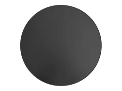 Mesita de centro MDF negra Ø35 cm