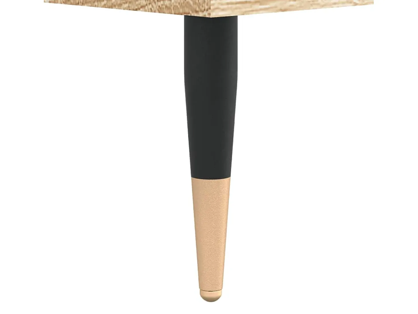 Milo Mueble de TV madera contrachapada roble Sonoma 100x34,5x44,5 cm