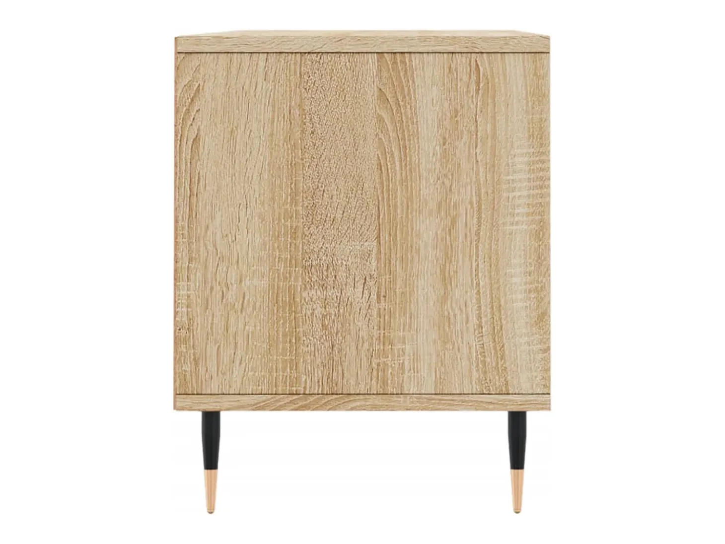 Milo Mueble de TV madera contrachapada roble Sonoma 100x34,5x44,5 cm