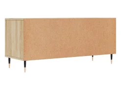 Milo Mueble de TV madera contrachapada roble Sonoma 100x34,5x44,5 cm