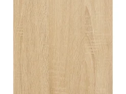 Milo Mueble de TV madera contrachapada roble Sonoma 100x34,5x44,5 cm