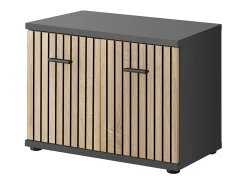 Mueble de entrada POLO – Mueble para zapatos, cómoda, espejo y armario