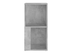 Mueble de esquina madera de ingeniería gris 33x33x67 cm