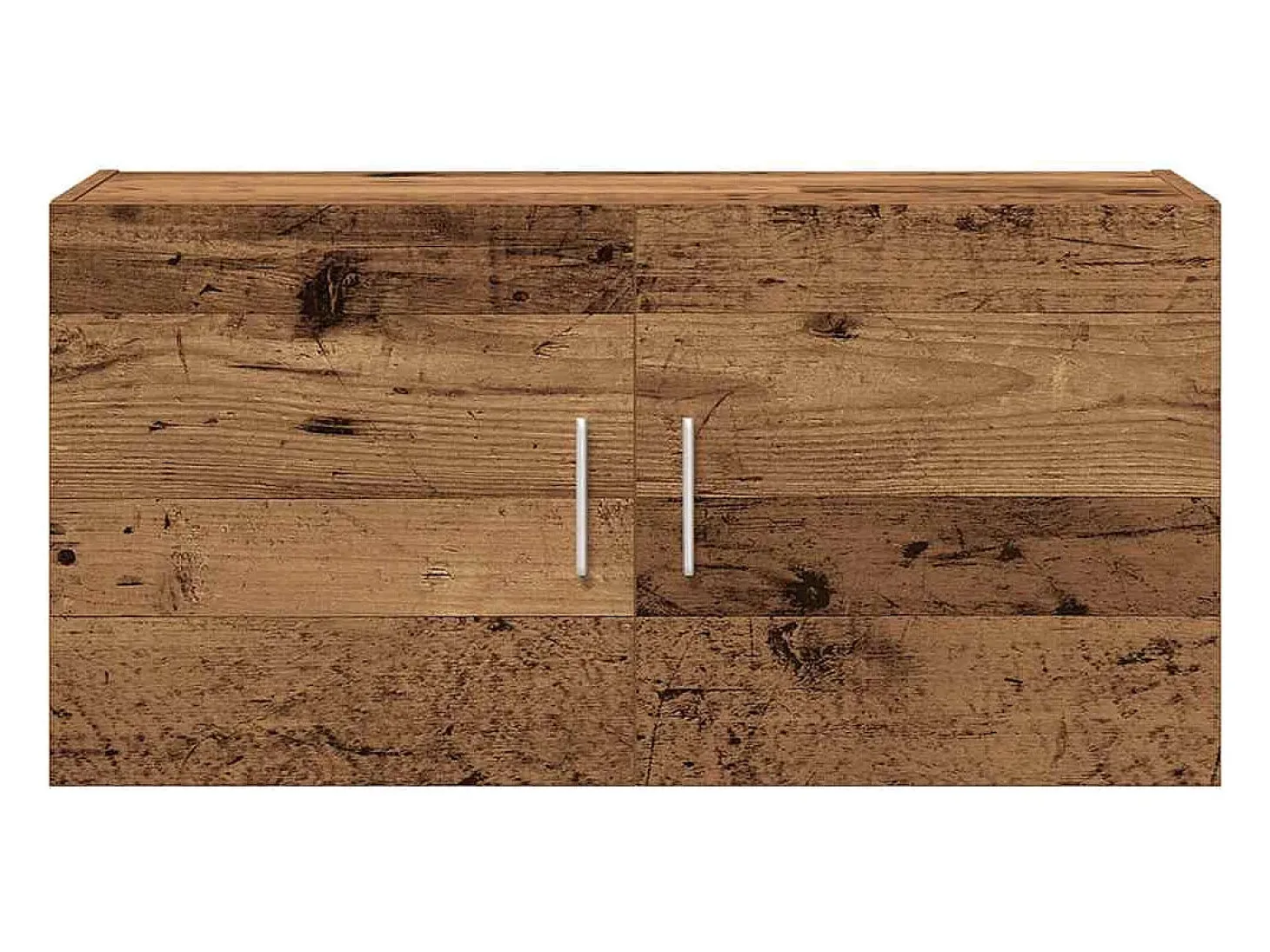 Mueble de pared madera vieja 80x39x40 cm madera de ingeniería