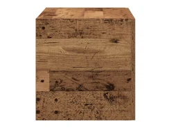Mueble de pared madera vieja 80x39x40 cm madera de ingeniería