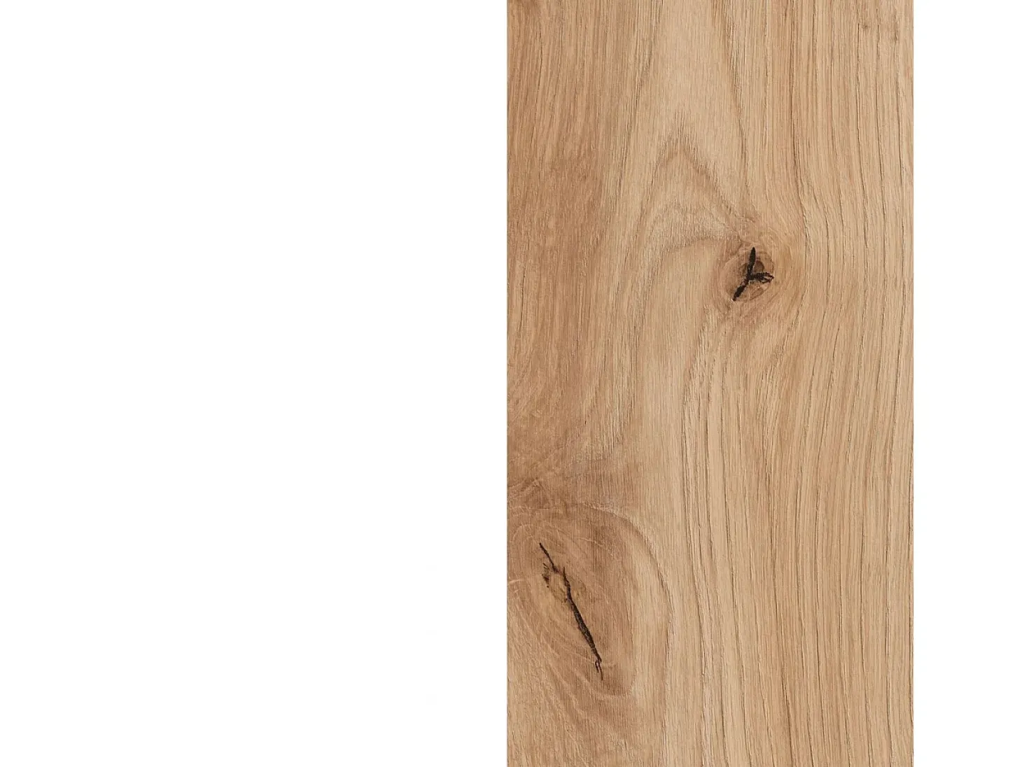 Mueble de recibidor Fiord Blanco Artik (Blanco Mate) - Roble Nodi