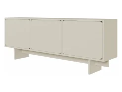 Mueble de televisión - 150 cm - gris - WUWU