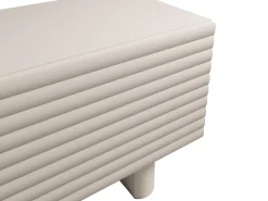 Mueble de TV con 2 puertas, 180 cm, en MDF - Beige - LUDIMA