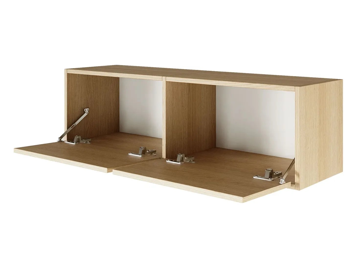 Mueble de TV con 2 puertas – acabado roble – 100 cm – FRAMME