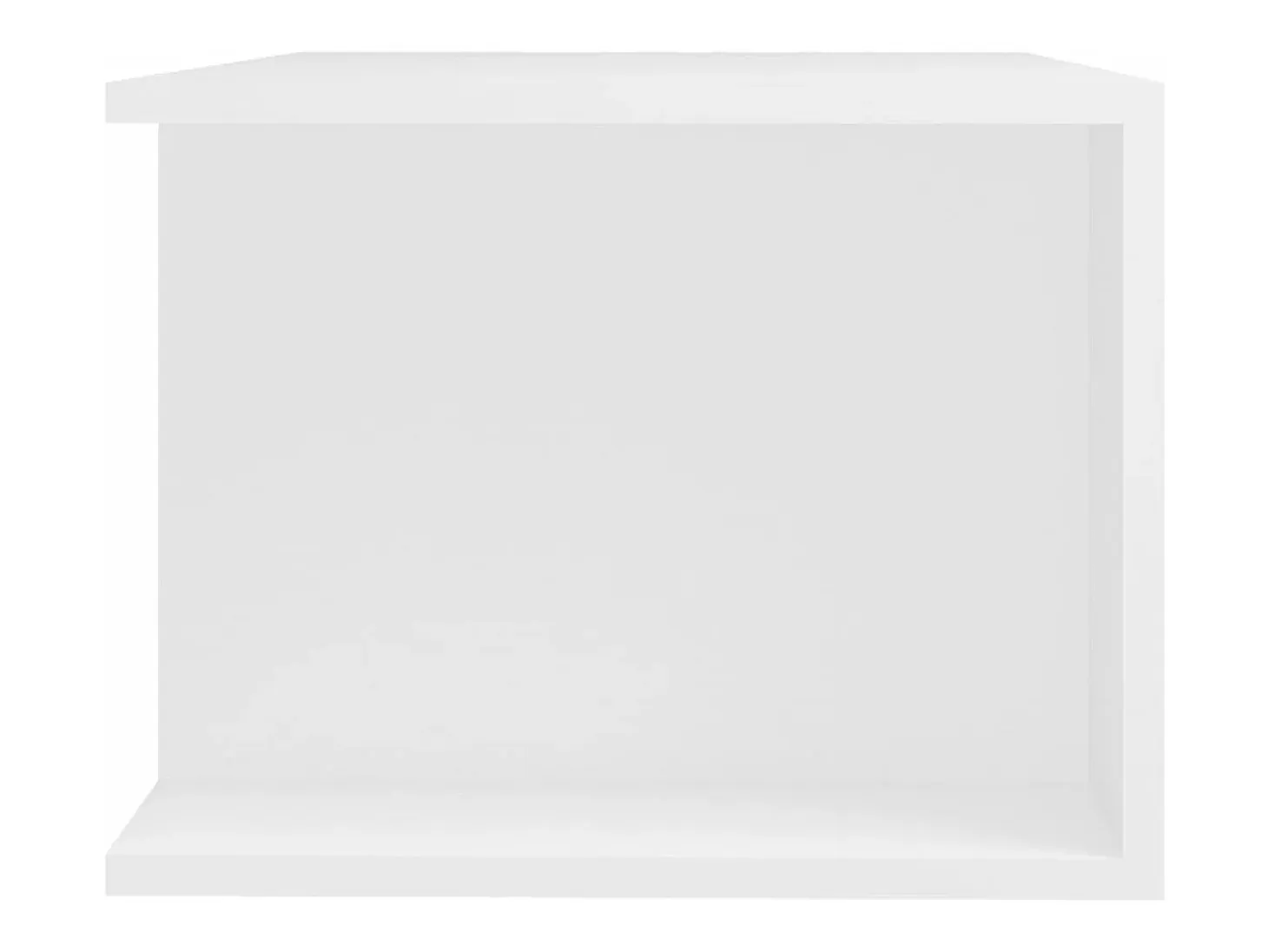 Mueble de TV con luces LED blanco 90x39x30 cm