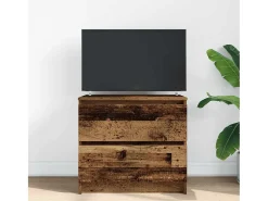 Mueble de TV de madera antigua 60x35x54 cm Madera ingeniería