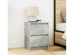 Mueble de TV de madera de ingeniería gris hormigón 40x35x54 cm
