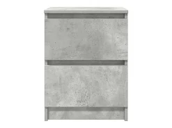 Mueble de TV de madera de ingeniería gris hormigón 40x35x54 cm