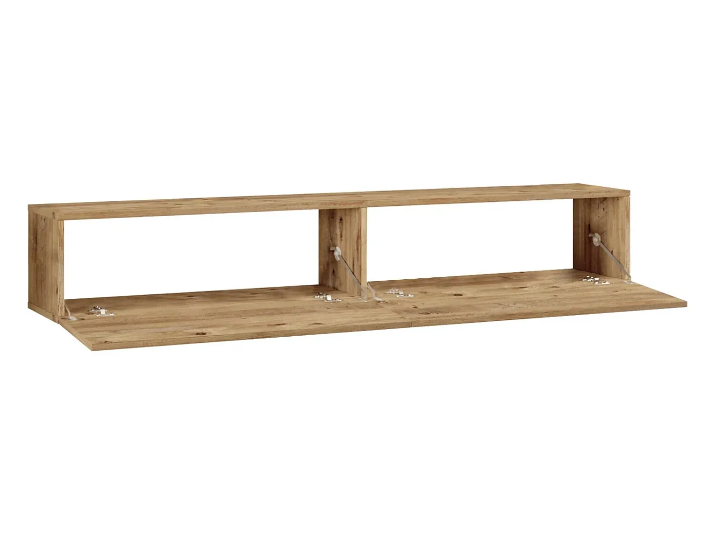 Mueble de TV de pared con 2 puertas - Luz natural - AUBEPINA