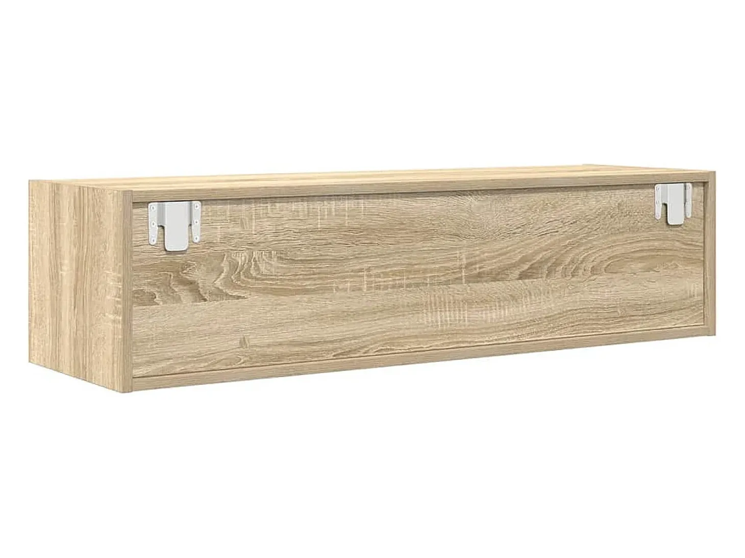 Mueble de TV de roble Sonoma 100x31x25,5cm Madera de ingeniería