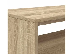 Mueble de TV madera contrachapada roble Sonoma 80x40x40cm