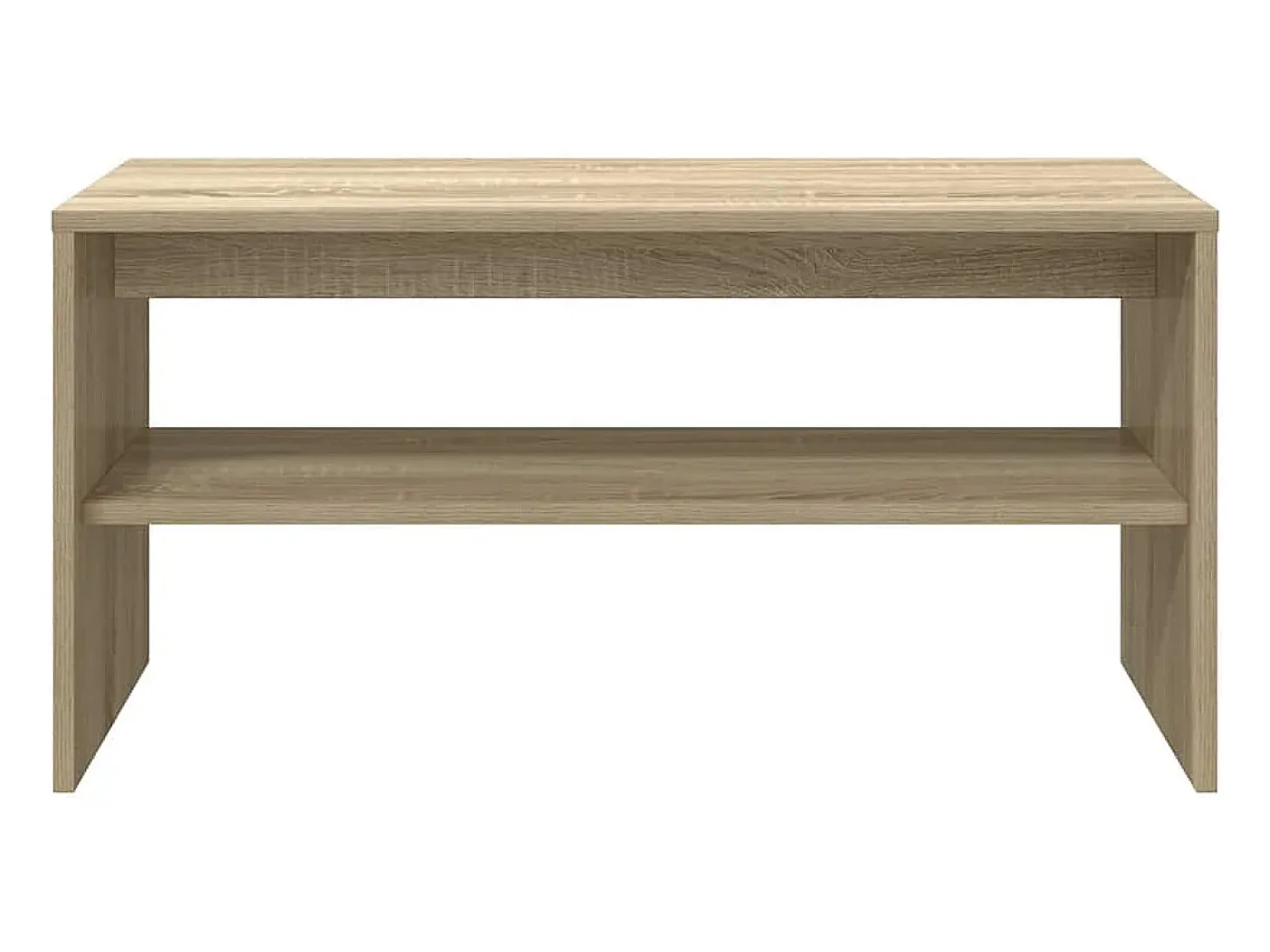 Mueble de TV madera contrachapada roble Sonoma 80x40x40cm
