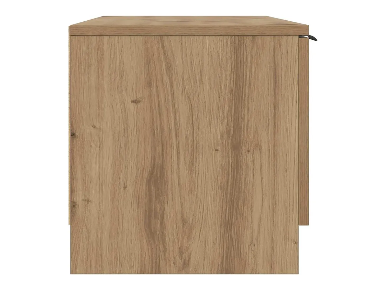 Mueble de TV madera contrachapada artisan roble 102x35x36,5 cm