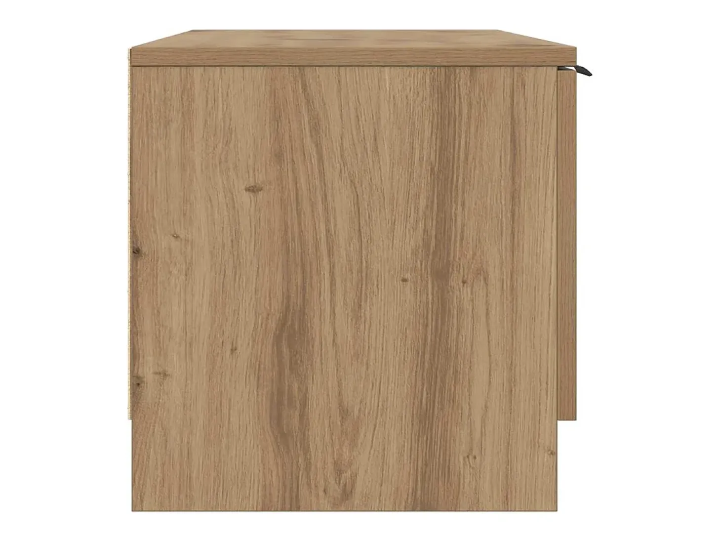 Mueble de TV madera contrachapada artisan roble 102x35x36,5 cm