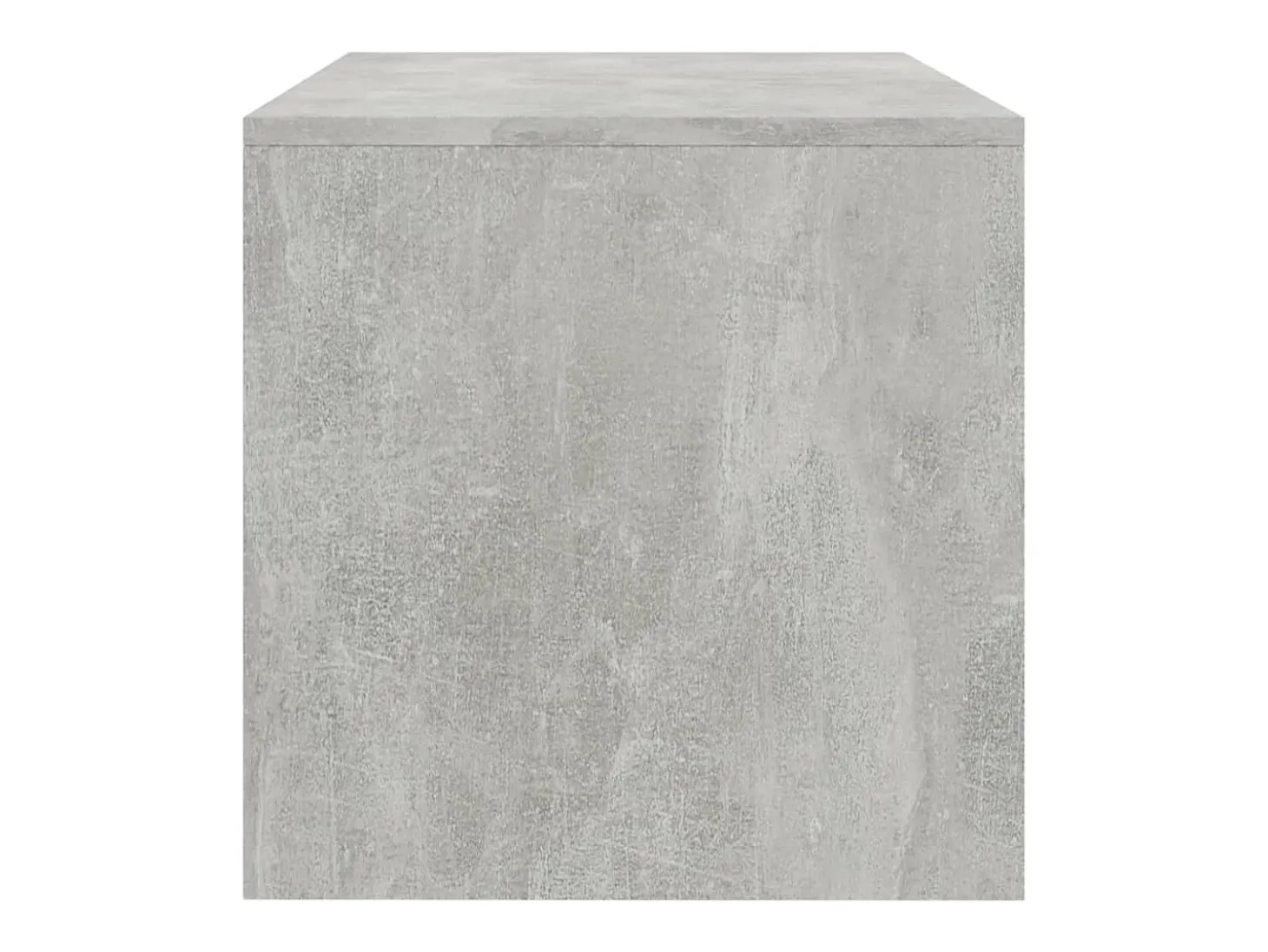 Mueble de TV madera contrachapada gris hormigón 120x40x40 cm ES272695