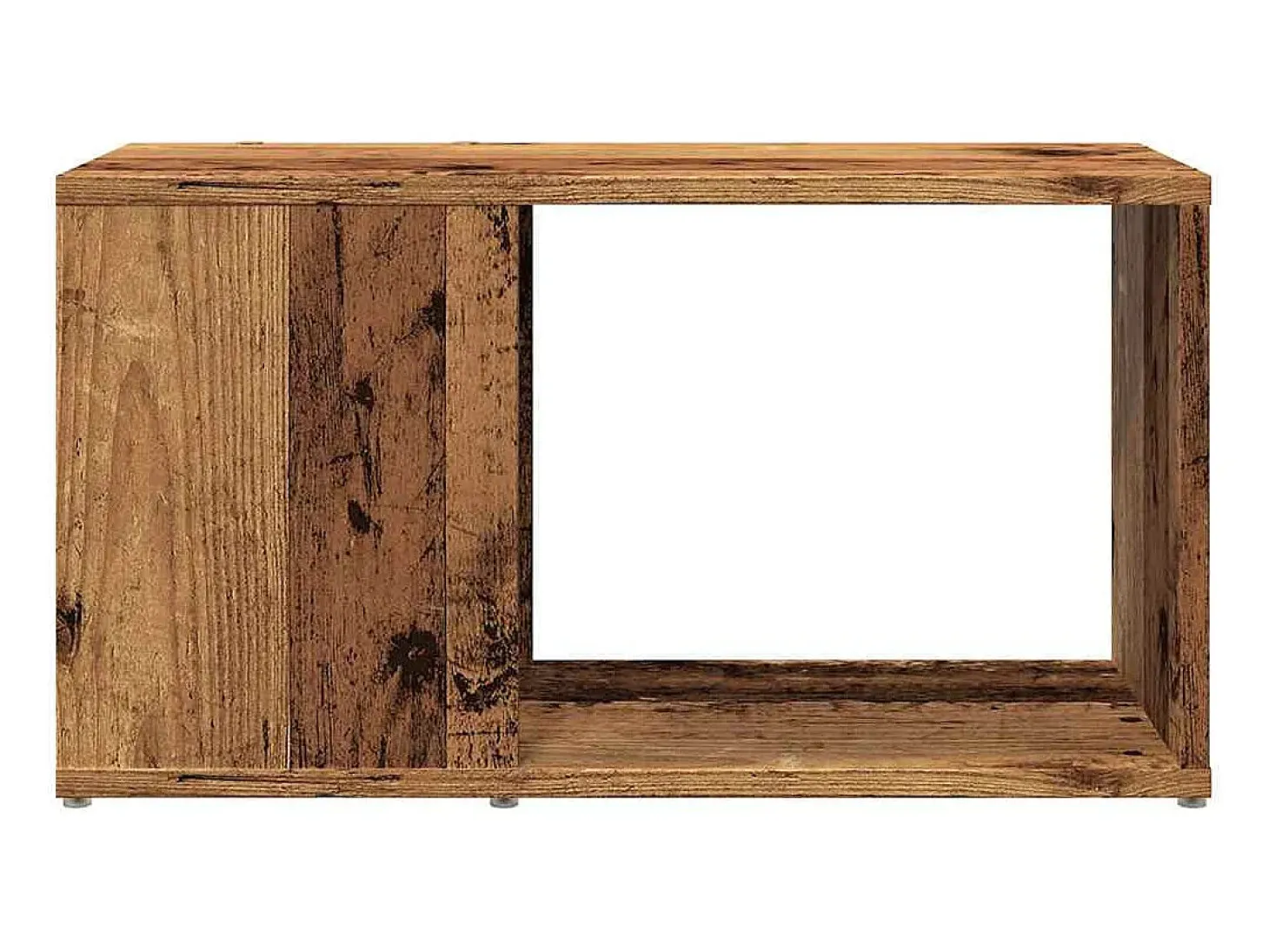 Mueble de TV madera de ingeniería envejecida 60x24x32 cm