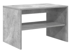 Mueble de TV madera de ingeniería gris hormigón 60x40x40 cm