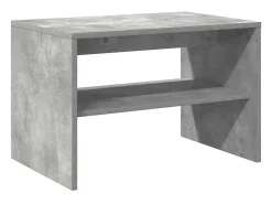Mueble de TV madera de ingeniería gris hormigón 60x40x40 cm