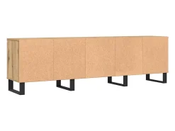 Mueble de TV madera de ingeniería roble artisan 150x30x44,5 cm