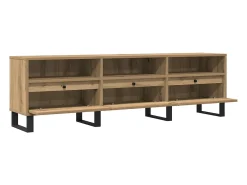 Mueble de TV madera de ingeniería roble artisan 150x30x44,5 cm