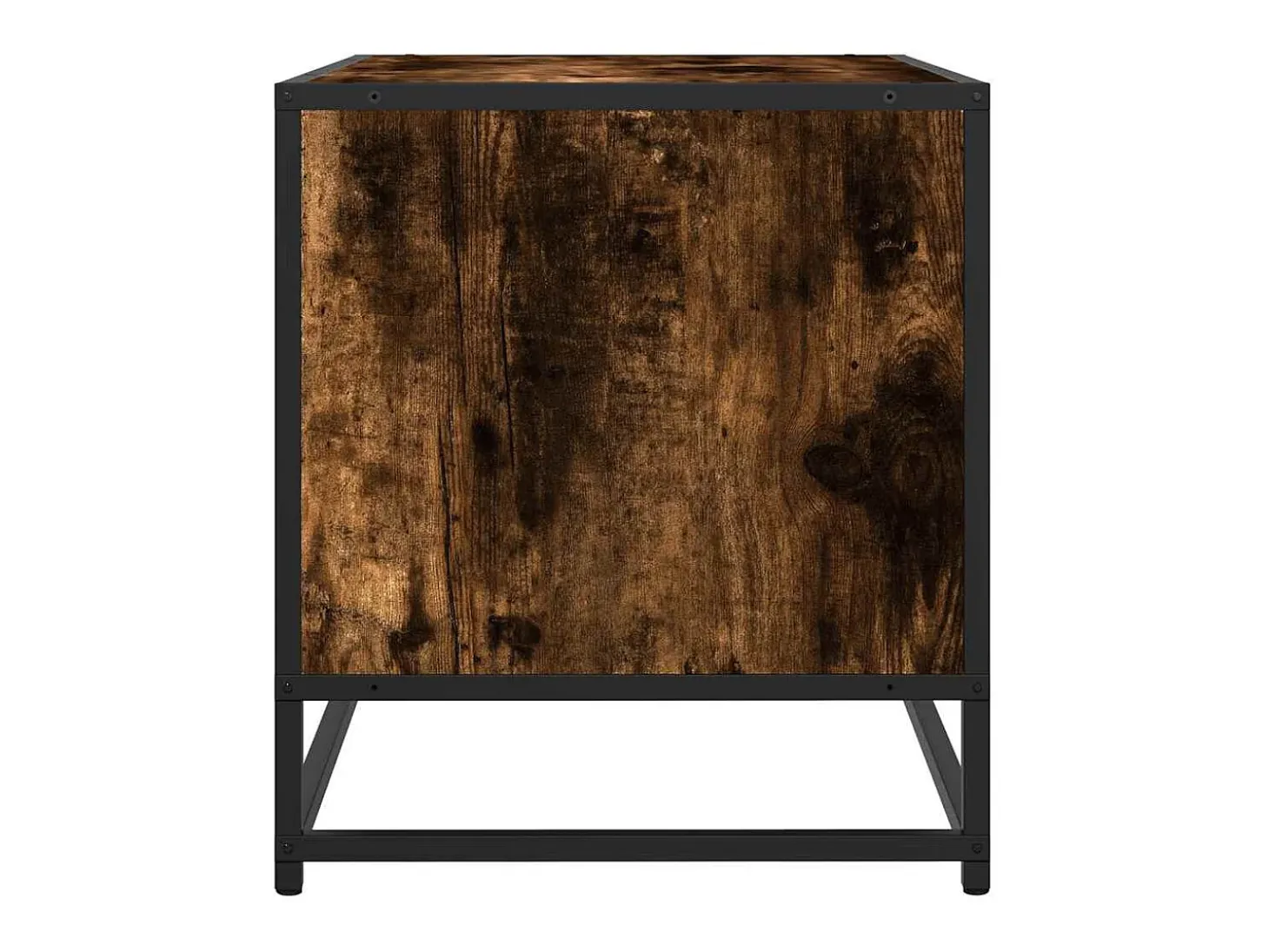 Mueble de TV madera de ingeniería roble ahumado 270x40x46 cm