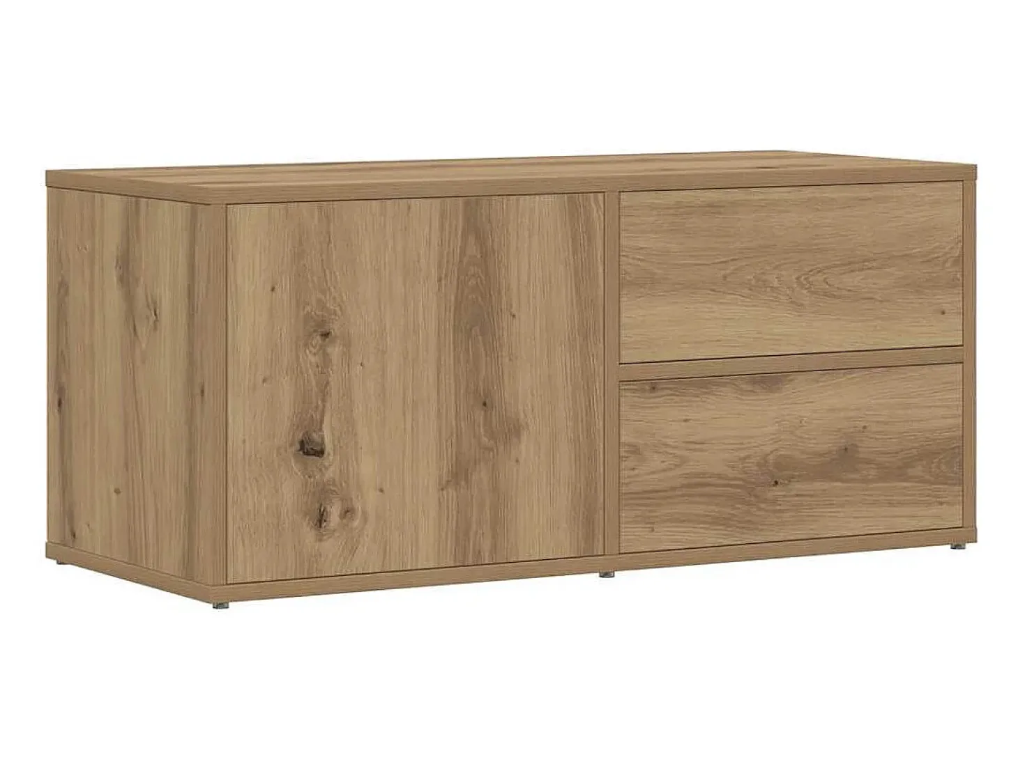 Mueble de TV madera de ingeniería roble artisan 80x34x35,5 cm