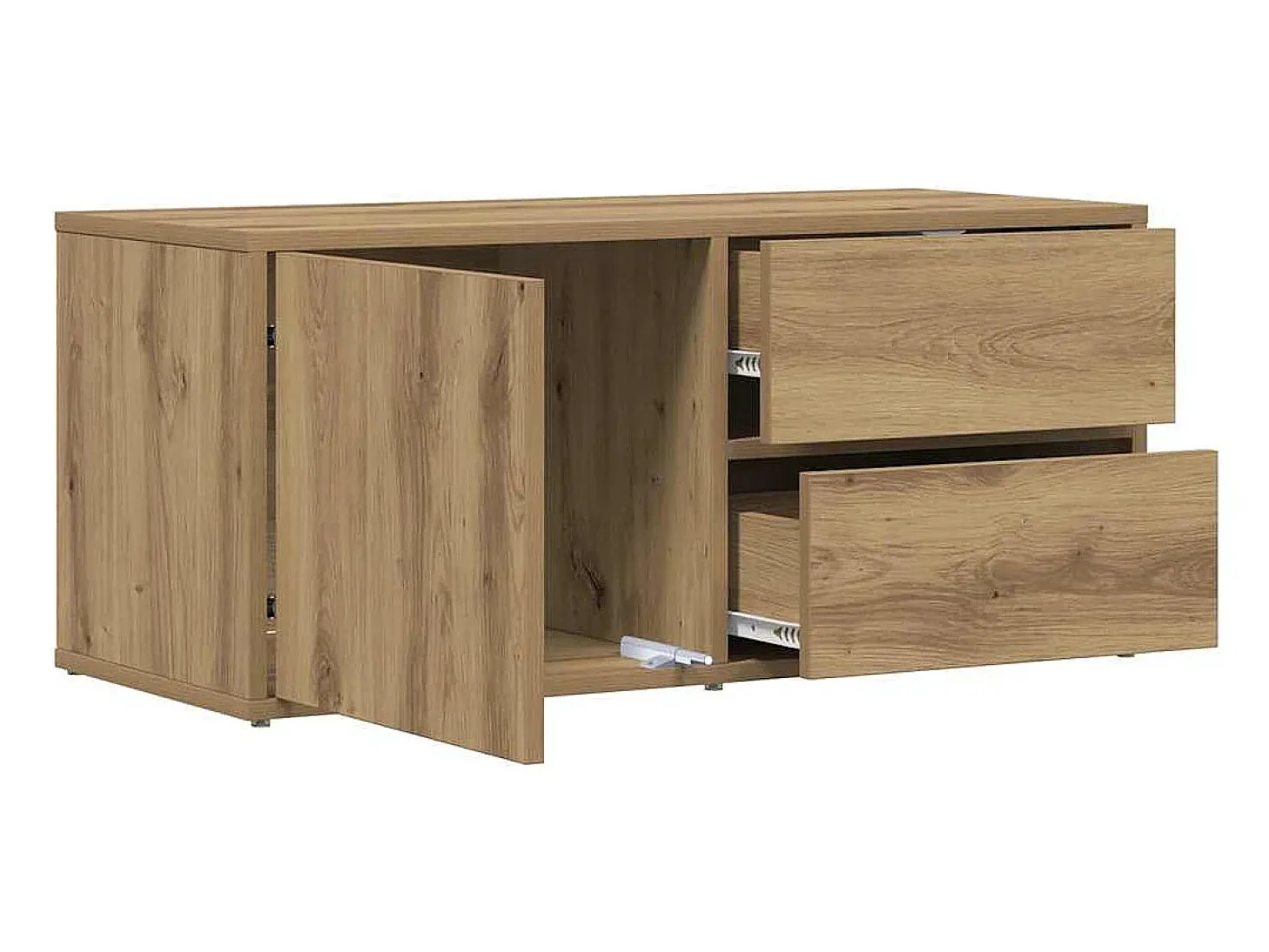 Mueble de TV madera de ingeniería roble artisan 80x34x35,5 cm