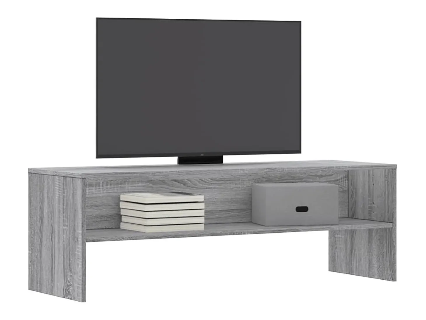 Mueble de TV madera de ingeniería gris Sonoma 120x40x40 cm ES136918