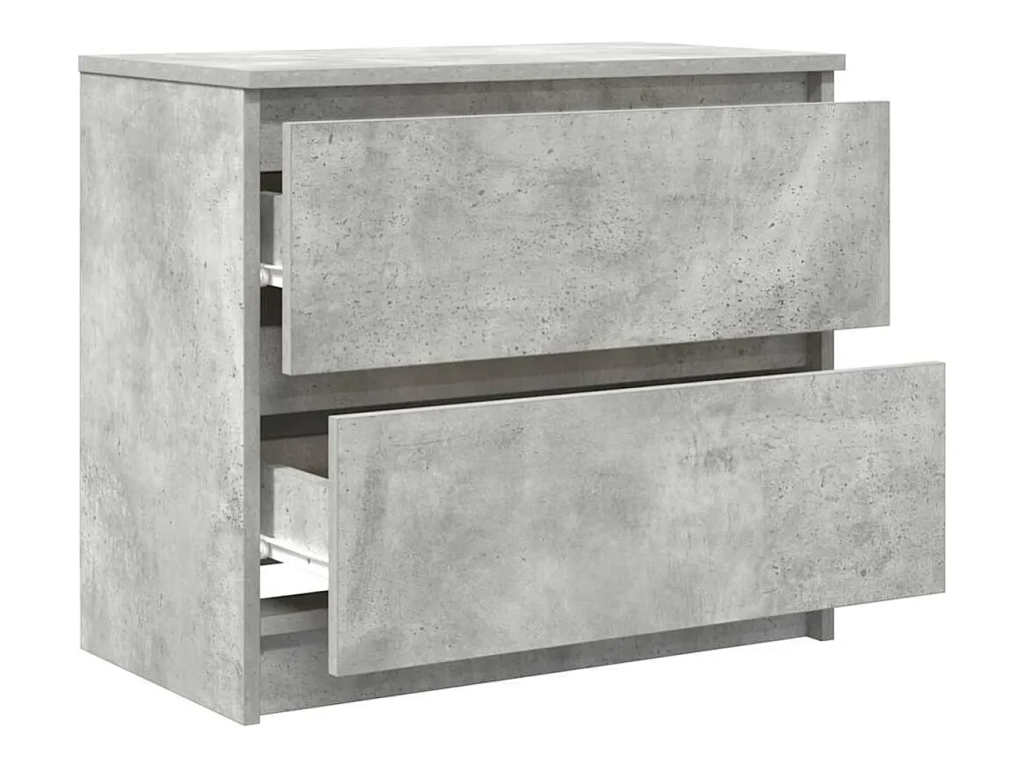 Mueble de TV madera de ingeniería gris hormigón 60x35x54 cm