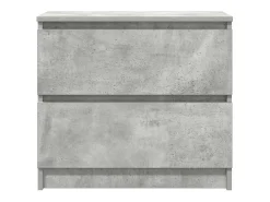 Mueble de TV madera de ingeniería gris hormigón 60x35x54 cm